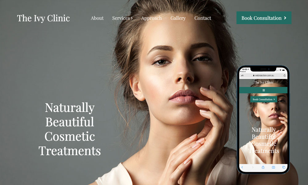 Brisbane cosmetic doctor website design