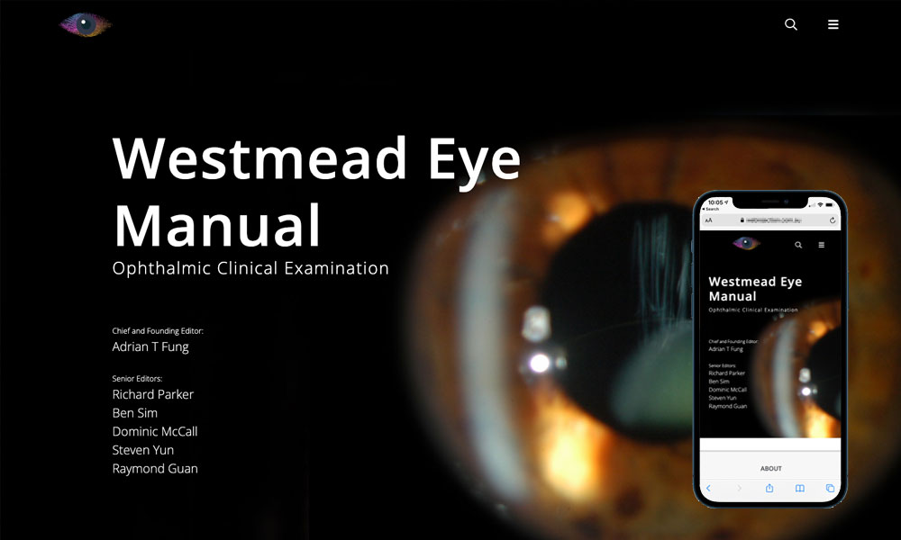 Westmead Eye Manual - Ophthalmology Textbook