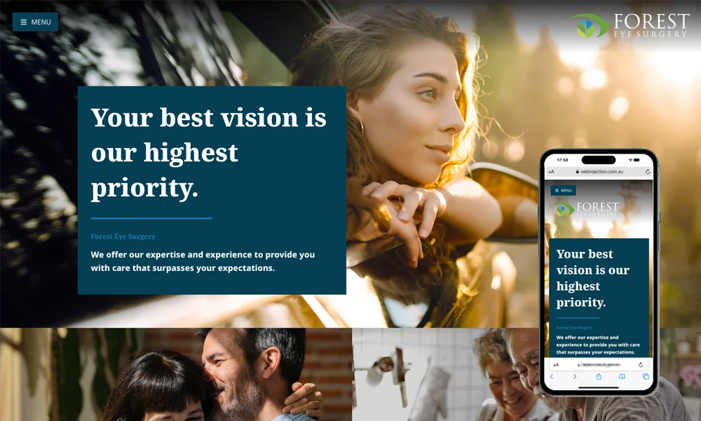 Sydney ophthalmologist website design